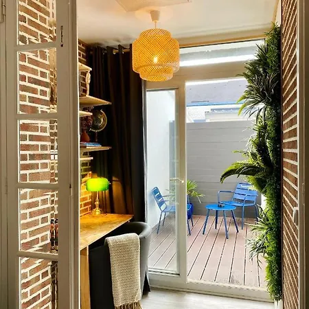 Escale Boheme - Terrasse En Centre-ville - Gare Amiens